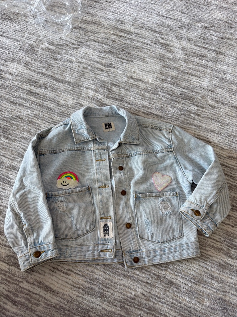 Petite Hailey Jean jacket size 8